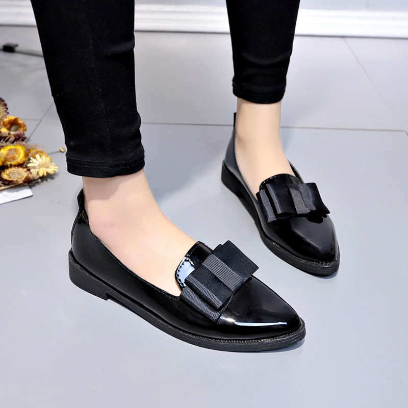 Black/ Wine Red Patent Leather - огляд і ціна Dress Shoe Pointed