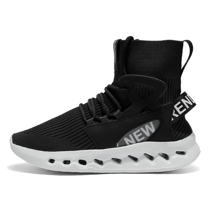 Trendy Men High Top Sock Shoes - огляд і ціна Men'S Shoes For Running