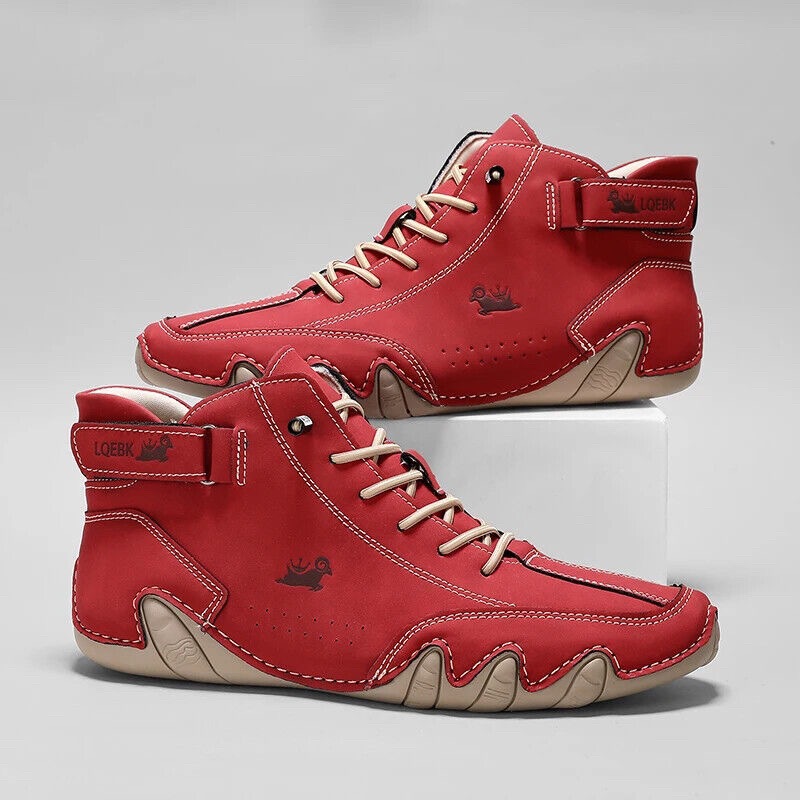 Leather Casual Shoes Sneakers  - огляд і ціна Men'S Shoes Comfortable Walking