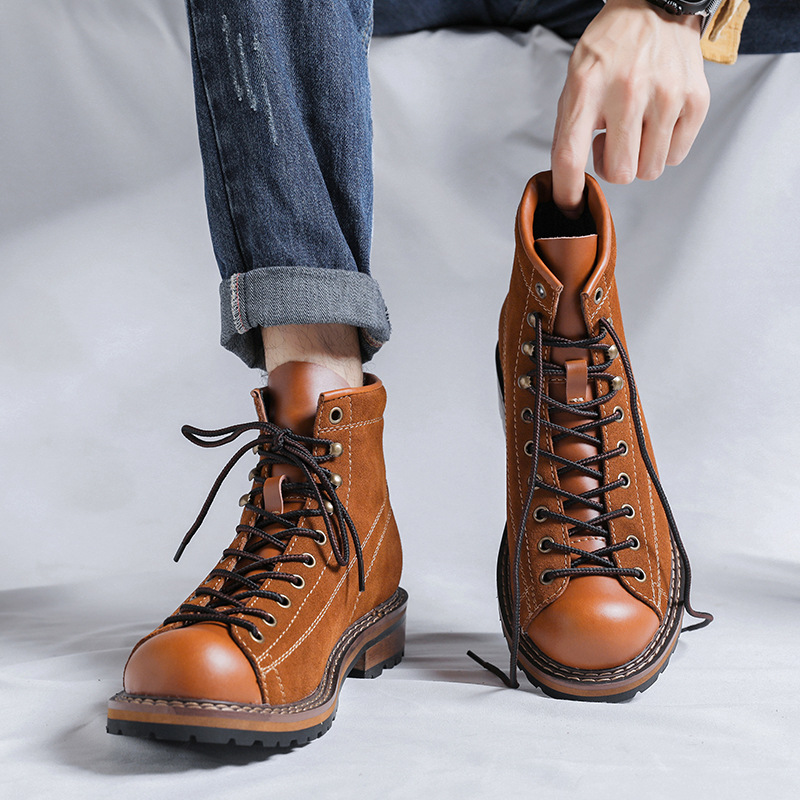 Hiking Shoes Men's Walking Boo - огляд і ціна Chelsea Boots Suede