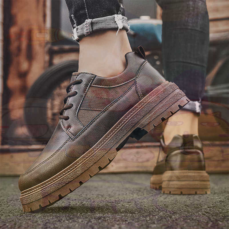 Dark Natural Leather Fashion T - огляд і ціна Men Shoes Expensive