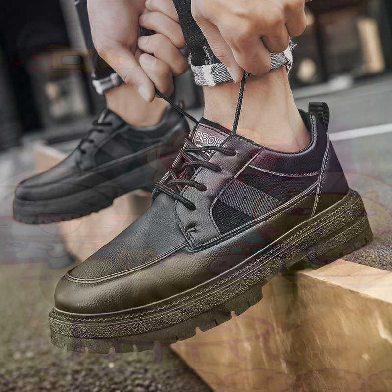 Dark Natural Leather Fashion T - огляд і ціна Men Shoes Expensive