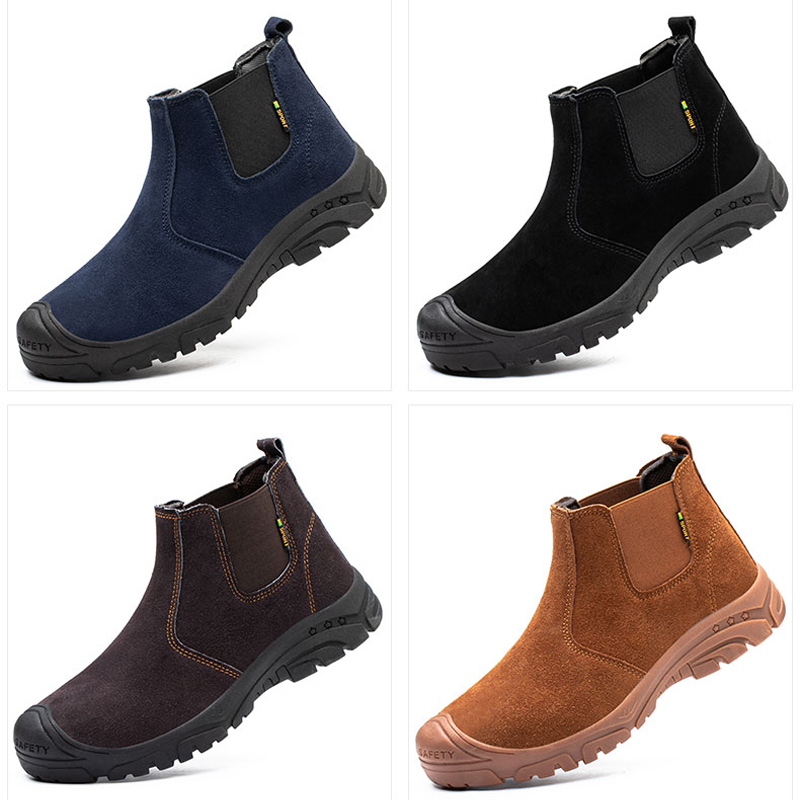 2026 New Men Boots Safety Shoe - огляд і ціна Chelsea Boots Suede