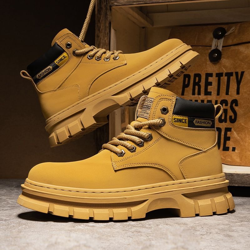 Vintage Men Platform Ankle Boo - огляд і ціна Chelsea Boots Suede