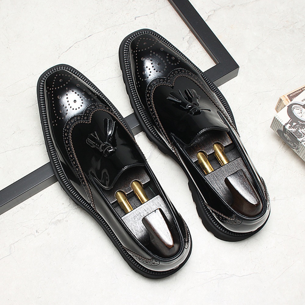 Men's Casual Business Leather  - огляд і ціна Men Shoes Eu To Us