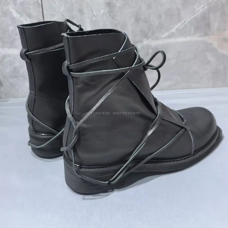 Black Genuine Leather Square T - огляд і ціна Chelsea Boots Suede