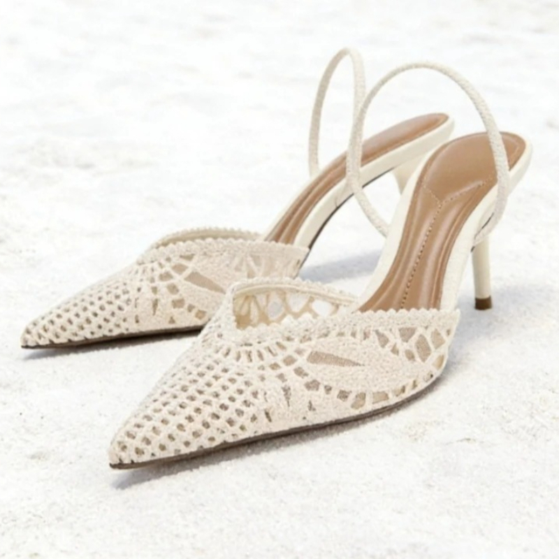 Novely Hollow Woven Design Hee - огляд і ціна Dress Shoe Pointed