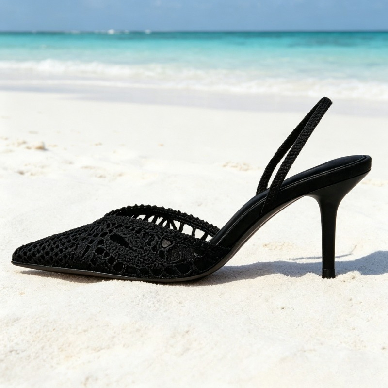 Novely Hollow Woven Design Hee - огляд і ціна Dress Shoe Pointed