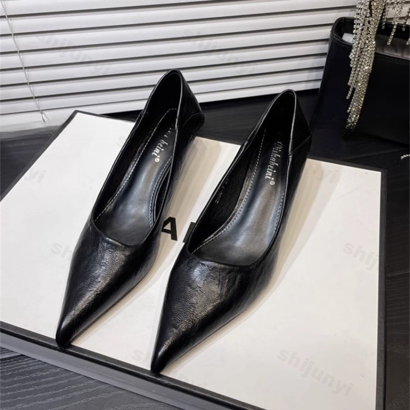 Women's High Heels Patent Leat - огляд і ціна Dress Shoe Pointed