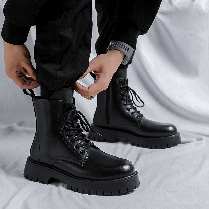 Men Luxury Fashion Genuine Lea - огляд і ціна Chelsea Boots Suede