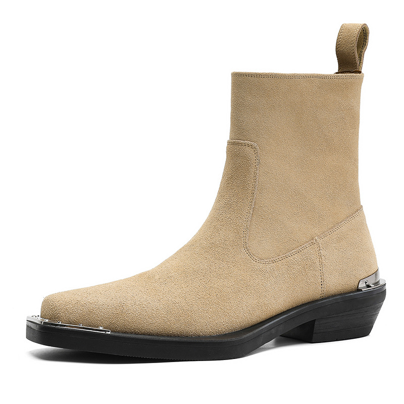 England style men casual party - огляд і ціна Chelsea Boots Suede