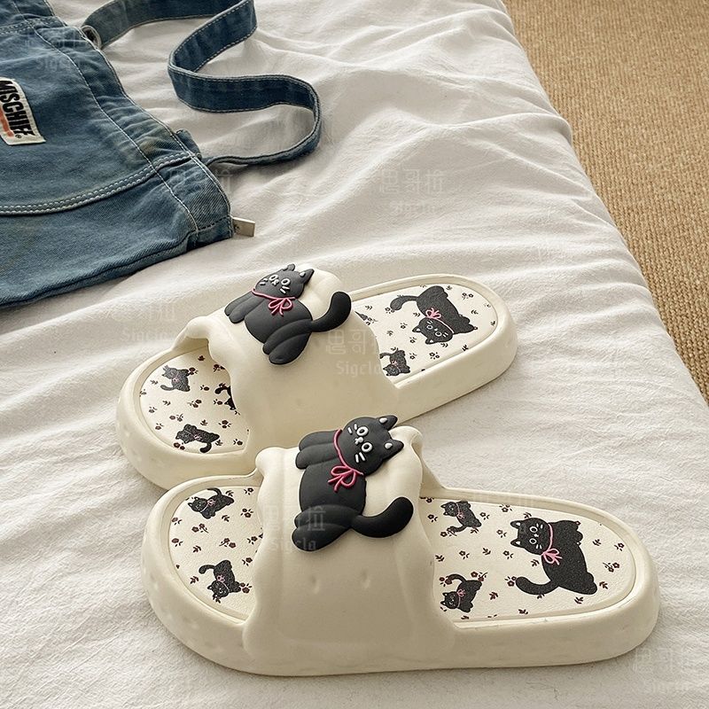 Printting Cute Bear Women Slip - огляд і ціна Men Shoes Style