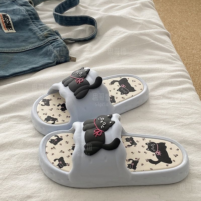Printting Cute Bear Women Slip - огляд і ціна Men Shoes Style