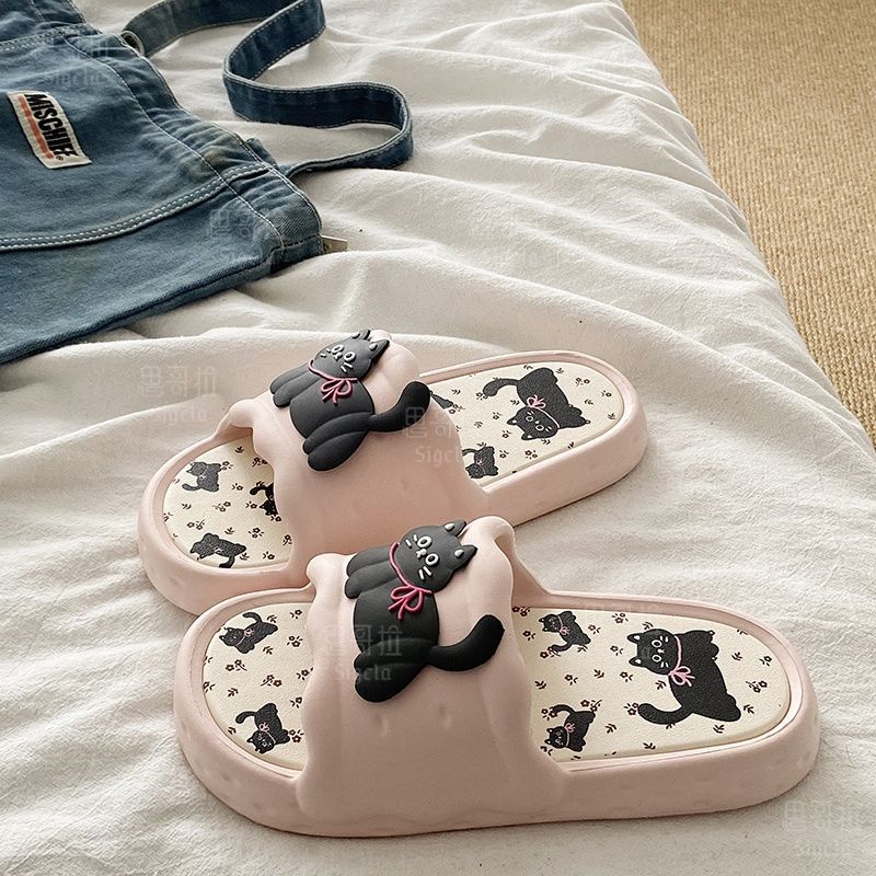 Printting Cute Bear Women Slip - огляд і ціна Men Shoes Style