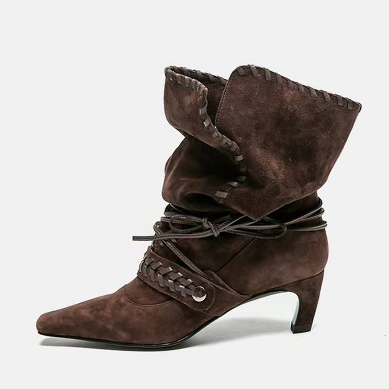 Liyke Autumn Winter Brown Sued - огляд і ціна Chelsea Boots Suede