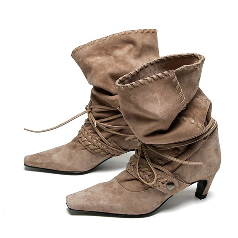 Liyke Autumn Winter Brown Sued - огляд і ціна Chelsea Boots Suede
