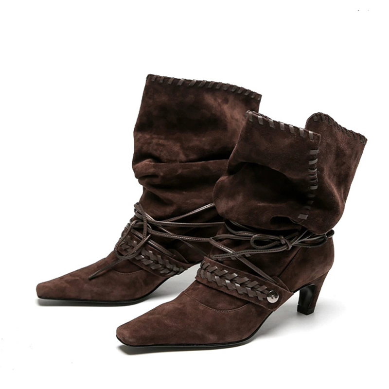 Liyke Autumn Winter Brown Sued - огляд і ціна Chelsea Boots Suede