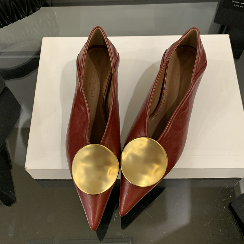 SUOJIALUN 2025 Autumn New Bran - огляд і ціна Dress Shoe Pointed