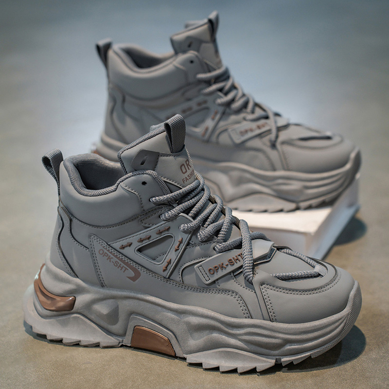 High Top Breathable Anti Slip  - огляд і ціна Men Shoes Running Sale
