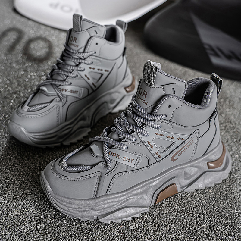 High Top Breathable Anti Slip  - огляд і ціна Men Shoes Running Sale