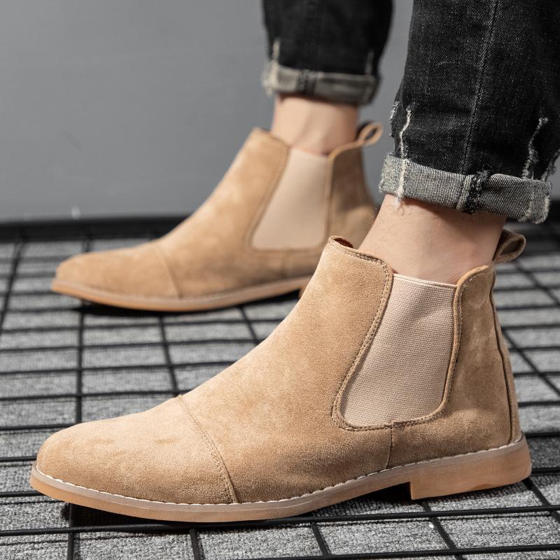 Men Chelsea Boots Suede Leathe - огляд і ціна Chelsea Boots Suede