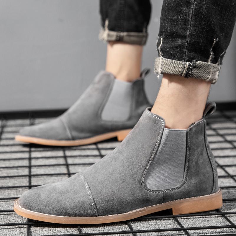 Men Chelsea Boots Suede Leathe - огляд і ціна Chelsea Boots Suede