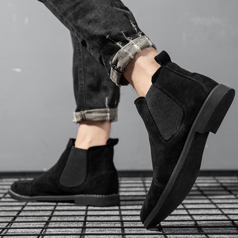 Men Chelsea Boots Suede Leathe - огляд і ціна Chelsea Boots Suede