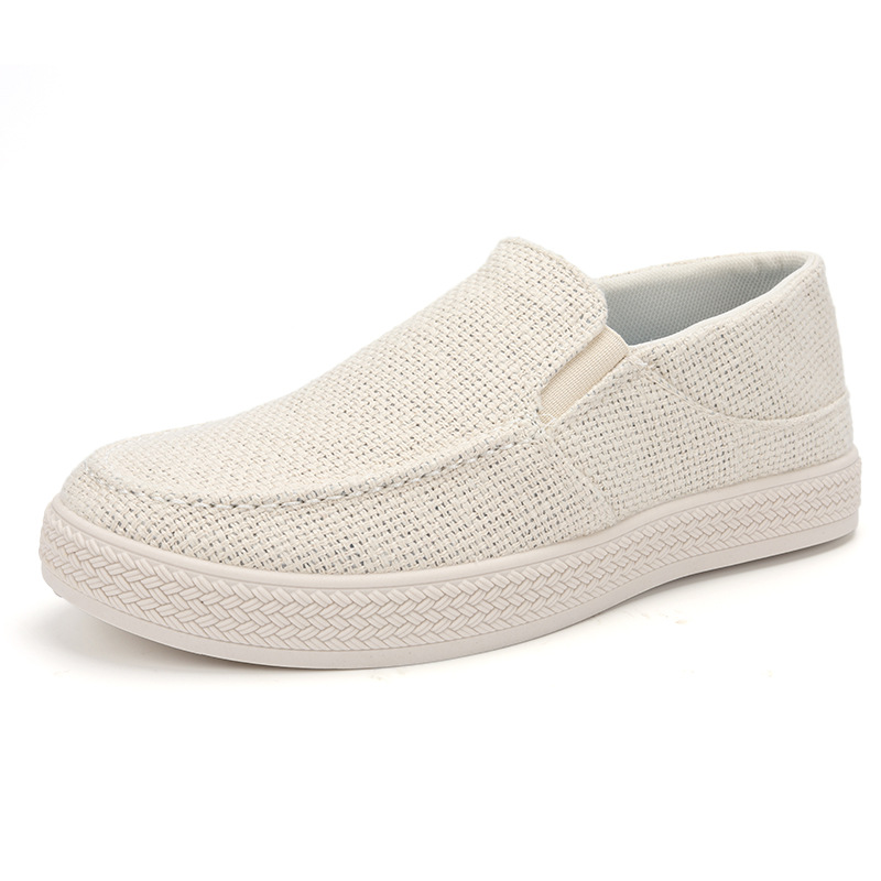 Men Linen Slip On Loafers Brea - огляд і ціна Men'S Shoes Comfortable Walking